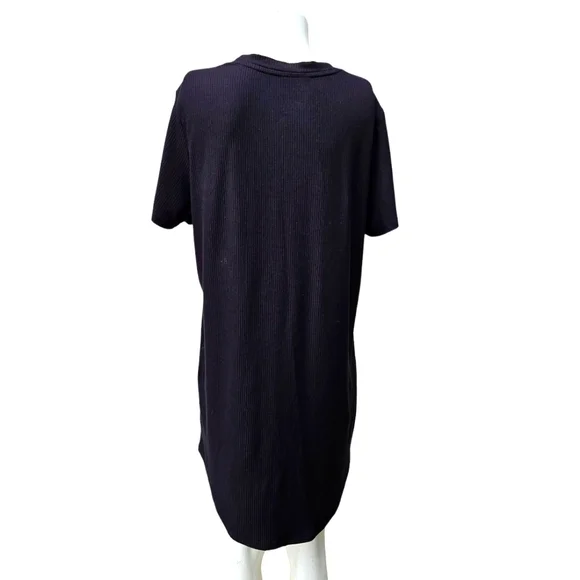 Juicy Couture Women’s  Black T-Shirt Dress Size L - Picture 9 of 12